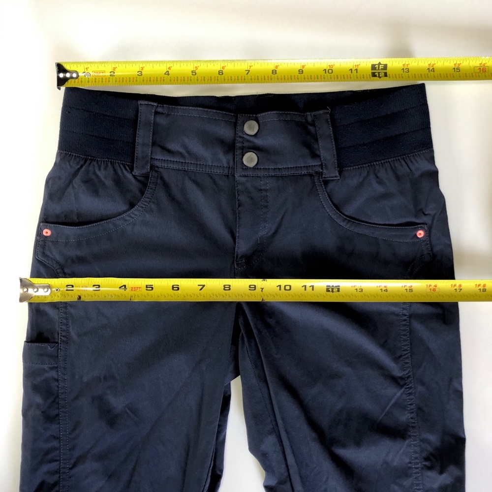 Title Nine Clamber Capri Navy Blue Hiking Pants - Picture 7 of 13